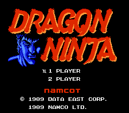 Dragon Ninja (Japan)